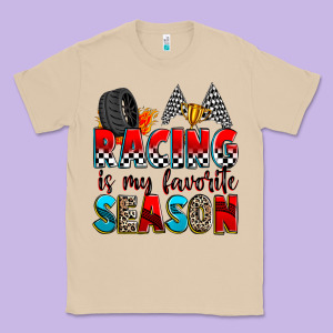 Racing Is My Favorite Season Classic Tee Designed By Zillion Design Studio
