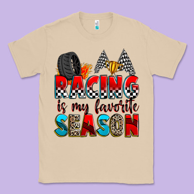 Racing Is My Favorite Season Classic Tee Designed By Zillion Design Studio
