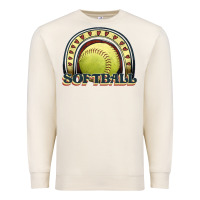 Sandshell softball rainbow Premium Sweatshirt - JahusDesignShop