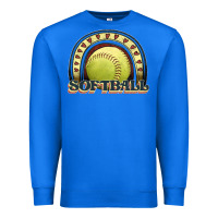 True Royal softball rainbow Premium Sweatshirt - JahusDesignShop