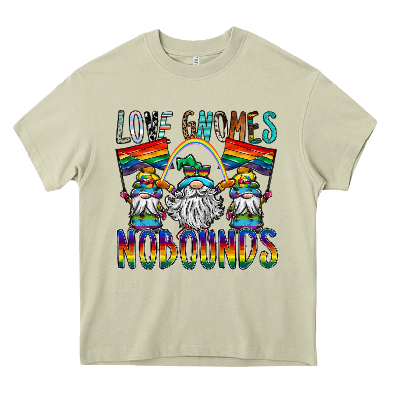 Love Gnomes Nobounds Heavy Core Tee by SublimationCraftShop | Teevron