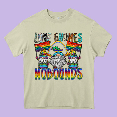 Love Gnomes Nobounds Heavy Core Tee Designed By Sublimationcraftshop