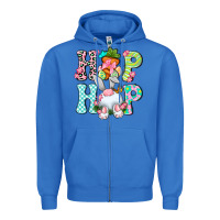 True Royal Hip hop Happy Easter Zipper Hoodie - Neo Western