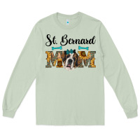 Matcha western st. bernard mom Long Sleeve Tee - RanaPortraitStore