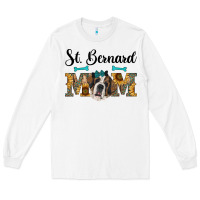 White western st. bernard mom Long Sleeve Tee - RanaPortraitStore