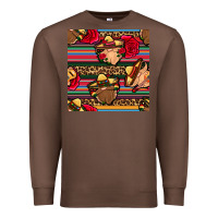 Chestnut mexican gnomes seamless pattern Premium Sweatshirt - BundleAndBundleShop