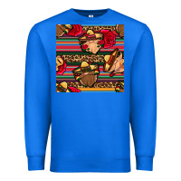 True Royal mexican gnomes seamless pattern Premium Sweatshirt - BundleAndBundleShop