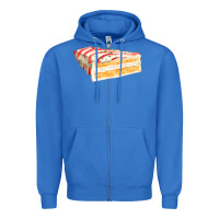 True Royal white christmas cake Zipper Hoodie - FaDigitalArtStudio