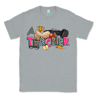 Heather Grey race teacher Classic Tee - Zillion Design Studio
