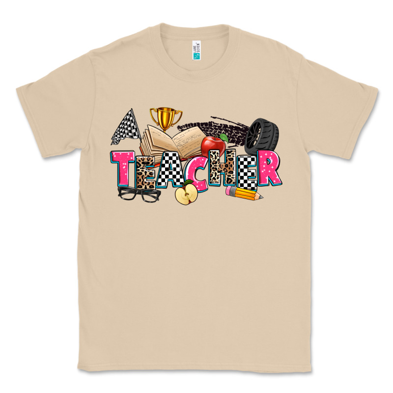 Race Teacher Classic Tee by Zillion Design Studio | Teevron