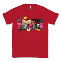Red race teacher Classic Tee - Zillion Design Studio