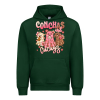 Forest Green conchas and cucuys mexican desert ghosts Urban Hoodie - MaliasSmallBusiness