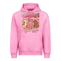 Fuchsia Pink conchas and cucuys mexican desert ghosts Urban Hoodie - MaliasSmallBusiness