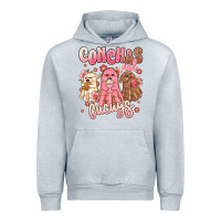 Heather Grey conchas and cucuys mexican desert ghosts Urban Hoodie - MaliasSmallBusiness