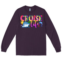 Plum cruise life Long Sleeve Tee - texasbilliewilder