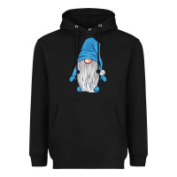 Black winter gnome Heavyweight Hoodie - JahusDesignShop