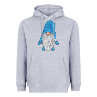 Heather Grey winter gnome Heavyweight Hoodie - JahusDesignShop