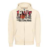 Love Halloween Zipper Hoodie | Teevron