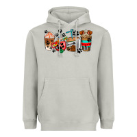 Moon Dust dogs coffee cups Heavyweight Hoodie - AdoDesignShop