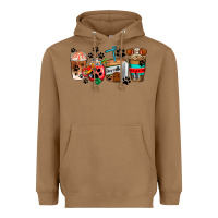 Toasted Coconut dogs coffee cups Heavyweight Hoodie - AdoDesignShop