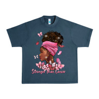 Midnight Navy stronger than cancer Urban Heavy Tee - BarkalooDesign