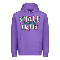 Purple small business mama Premium Hoodie - MaliasSmallBusiness