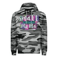 Slate Camo small business mama Premium Hoodie - MaliasSmallBusiness