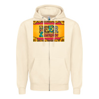 Sandshell beer and sunshine skinny metal can holder Zipper Hoodie - HRA Design Shop