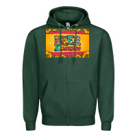 Sports Green beer and sunshine skinny metal can holder Zipper Hoodie - HRA Design Shop