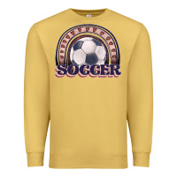 Antique Gold soccer rainbow Premium Sweatshirt - JahusDesignShop