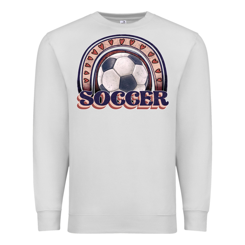 Soccer Rainbow Premium Sweatshirt by JahusDesignShop | Teevron