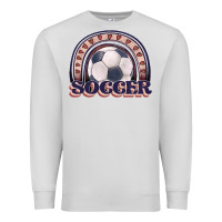 Dove Grey soccer rainbow Premium Sweatshirt - JahusDesignShop