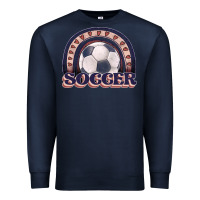 Navy soccer rainbow Premium Sweatshirt - JahusDesignShop