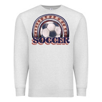 Oatmeal Heather soccer rainbow Premium Sweatshirt - JahusDesignShop
