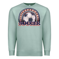 Seafoam soccer rainbow Premium Sweatshirt - JahusDesignShop
