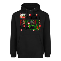 Black santa's favorite sonographer Heavyweight Hoodie - AdoDesignShop
