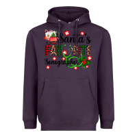 Plum santa's favorite sonographer Heavyweight Hoodie - AdoDesignShop