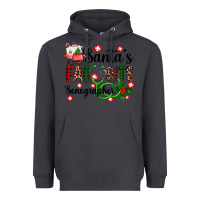 Smoke santa's favorite sonographer Heavyweight Hoodie - AdoDesignShop