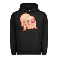 Pigment Black pig Urban Hoodie - MaliasSmallBusiness