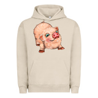 Pigment French Oak pig Urban Hoodie - MaliasSmallBusiness