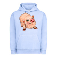 Pigment Grape Ice pig Urban Hoodie - MaliasSmallBusiness