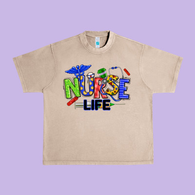 Autism Nurse Life Urban Heavy Tee Designed By Texasbilliewilder