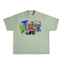 Oil Green autism nurse life Urban Heavy Tee - texasbilliewilder