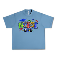 Pebble Blue autism nurse life Urban Heavy Tee - texasbilliewilder