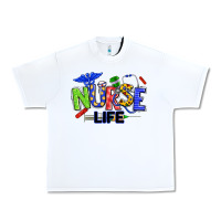White autism nurse life Urban Heavy Tee - texasbilliewilder