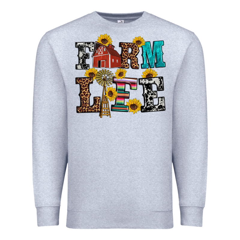 Western Farm Life Premium Sweatshirt by Artiststas | Teevron