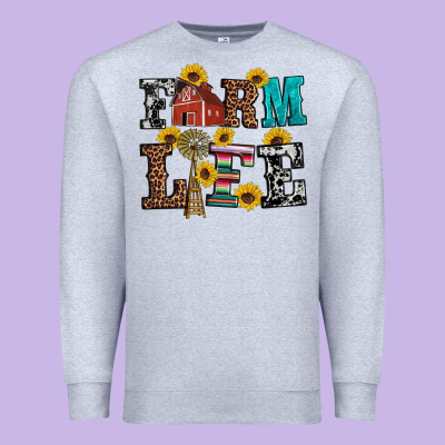Western Farm Life Premium Sweatshirt Designed By Artiststas