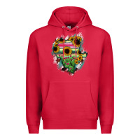Cardinal Durango State Of Mexico Map Premium Hoodie - RanaPortraitStore