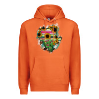 Carrot Durango State Of Mexico Map Premium Hoodie - RanaPortraitStore