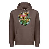 Coffee Durango State Of Mexico Map Premium Hoodie - RanaPortraitStore